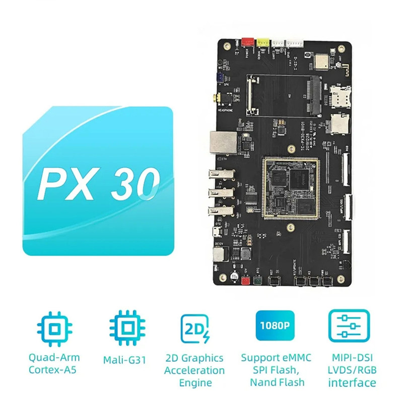 Rockchip PX30 Quad-Core 64-bitna razvojna plošča